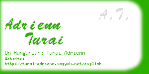 adrienn turai business card